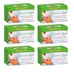 Lot Bigelow Caramel Apple Black Tea 108 Bags, 6 Boxes, Exp 09/28. Fixed Price $27.95.