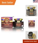 Pure Authentic Shilajit Siberian Mumijo Resin, 100 Grams, 3.5 Oz. Fixed Price $106.06.