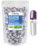 Size 1 Purple Pearl/white Empty Gelatin Capsules Kosher Gelcaps. Fixed Price $16.89.