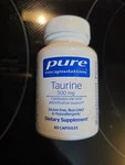 Taurine 500 Mg Amino Acid Supplement For Liver, Eye Health, Antioxidants Heart. Fixed Price $23.43.