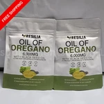 2 Sealed Resilia Oregano 6,000 Mg, With Black Seed Oil, 60 Softgels Each. Fixed Price $35.99.