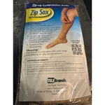 Sox Zip-up Compression Socks Telebrands Beige Open Toe Knee High Sleeves New. Fixed Price $8.00.