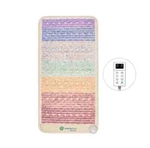 Healthyline Reiki Rainbow Chakra Crystal Heated Mat Infrared Therapy Pemf 4020. Fixed Price $809.00.