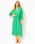Lilly Pulitzer Amrita Midi Shirtdress Spearmint/soiree Eyelet Nwt - Size 2. Fixed Price $150.00.