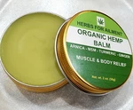 Hemp Salve/balm With Arnica-msm-turmeric-ginger-joint And Muscle Pain-arthritis. Fixed Price $21.99.