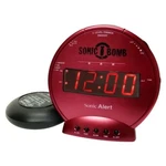 Sonic Alert Bomb SBB500SS Vibrating Alarm Clock Red. Fixed Price $50.38.