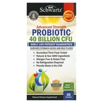 2 X Bioschwartz, Advanced Strength Probiotic, 40 Billion Cfu, 60 Cap-worldwide. Fixed Price $81.36.