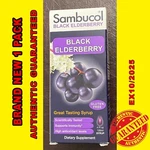 Sambucol Black Elderberry Original Formula Dietary Supplement Syrup 4 Fl Oz EX25. Fixed Price $10.00.