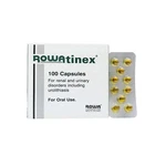 100'S Caps Rowatinex For Renal & Urinary Tract And Stones. Fixed Price $38.00.
