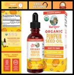 Organic Pumpkin Seed Oil Drops Cold Pressed, 60 Servings, Vegan, Non-gmo, Urin. Fixed Price $32.99.