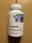 Thorne Research Basic Nutrients 2/DAY 60 Capsules 04/27 Multivitamin Sealed. Fixed Price $22.00.
