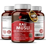 Organic Kali Musli Powder Black Roots 1500MG Capsules - Stamina 120 Count. Fixed Price $12.74.