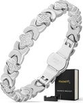 Magnetrx Magnetic Bracelets For Womenpremium Four Leaf Clover (silver). Fixed Price $55.75.