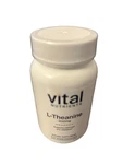 Vital Nutrients L-theanine 200 Mg Supports Normal Stress Levels, Exp 4/27. Fixed Price $30.00.