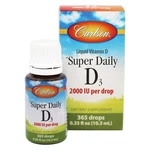 Carlson Labs Super Daily D3 2000 Iu, 0.35 Fluid Ounce. Fixed Price $21.15.