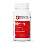 Protocol For Life Balance Biotin 5000MCG - Vitamin B7 Supplement Hair Skin .... Fixed Price $37.71.