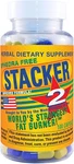 Stacker Two Dietary Supplement "fat Burner Weight Loss" Capsules 100 Count. Fixed Price $17.00.
