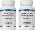 Douglas Laboratories Dhea 25 Mg Dissolvable Tablets Supports Immune Health, Br. Fixed Price $102.26.