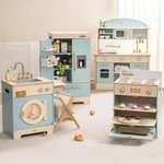Robud Kids Cooking Pretend Kitchen With Sound Wooden Playset Toys Gifts. Fixed Price $369.99.