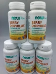 Now Foods Kids Berrydophilus Probiotics 60 Chewables - 5 Pack 300 Total. Fixed Price $19.99.