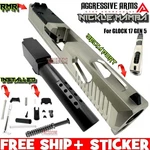 Aggressive Arms Stn Nickle Mamba Complete Ported Slide Barrel For Glock 17 Gen 5. Fixed Price $329.00.