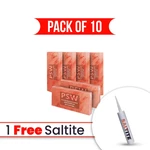 Himalayan Salt Tiles 8X4X1 Pack Of 10 With Free Glue For Wall, Spa Center. Fixed Price $128.25.
