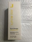 Jess Beauty Drops Sunscreen Oil Broad Spectrum Spf 50+ 1 Oz. Fixed Price $30.00.