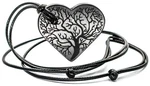Shungite Heart Pendant Necklace For Loved You Ones Activating And Re-ba.... Fixed Price $43.30.