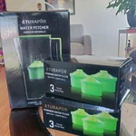 Turapur Hydrogen Water Pitcher New Open W/ 2 Boxes (3 Filters Ea.). Fixed Price $69.99.