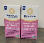 Renew Life Women's Probiotic Supplement 90 Billion Cfu, 60. Fixed Price $72.00.