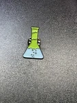 Beaker Gelato Label Pin. Fixed Price $9.99.
