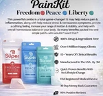 Pain Relief Super FREEDOM,3 Peace & Liberty PATCHES(9 Patches). Fixed Price $35.00.
