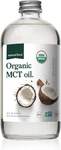 Organic Mct Oil Pure Glass Bottle Made From 100% Virgin Coconut + Certif. Fixed Price $58.99.