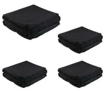 4PK 11.5'X20' Black Pre Tarp Blanket W/ Grommets - Moving For Packing. Fixed Price $343.99.