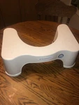 Squatty Potty Bathroom Toilet Stool White Plastic Step Aid Colon Proper Posture. Fixed Price $29.99.