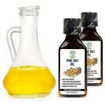 2 Pack 100ML Siberian Pine Nut Oil 100% Extra Virgin Cold Pressed Unrefined. Fixed Price $31.95.