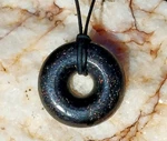 Black Sun Orgonite Donut Pendant - Chakra Healing Necklace Emf 5G Protection. Fixed Price $21.21.
