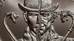 Dr Jekyll & Mr Hyde - Intaglio Vintage Horror 1OZ 999 Pure Silver Capsule. Fixed Price $170.00.