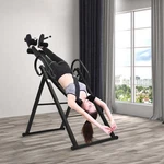 Foldable Inversion Table Teeter Advanced Back Pain Ankle Relief Gravity Fitness. Fixed Price $253.53.