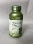 Gnc Herbal Plus Fenugreek 610MG 100 CAPSULES(EXP:06/2027). Fixed Price $15.99.