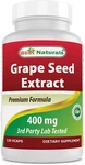 Best Naturals Grape Seed Extract 400 Mg Veggie Capsule, 120 Count. Fixed Price $16.99.