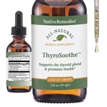 Native Remedies Thyrosoothe - All Natural Herbal Supplement Soothes Thyro.... Fixed Price $58.88.