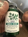 Vitanica, Gaba Ease, Calming Support, Vegan, 60 Capsules. Fixed Price $17.00.