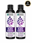 (2 Pack) Zhou Organic Black Seed Oil 8OZ Each Exp: 01-27+ M31. Fixed Price $29.99.