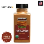 Kirkland Organic Ground Saigon Cinnamon 10.7OZ Spice Powder Jar Free Ship. Fixed Price $14.99.