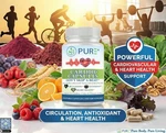 Pure Cardio+ Capsules, L-arginine, L-citrulline, Heart, Nitric Oxide, 60 Caps!. Fixed Price $24.21.