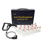 Ks Ag Professional Cupping Set (17 Cups) With Extension Tube. Fixed Price $40.46.