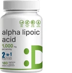 Super R-lipoic Acid 500MG R-ala Bio-enhanced 180CAPS S-ala. Fixed Price $35.76.