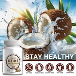 Vitamin D3+K2 MK7 10000 Iu - Strong Bones, Immune Support With Coconut Oil. Fixed Price $23.24.