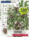 Needs Thyme Seeds For Planting Non-gmo Heirloom & Untreated Perennial Her. Fixed Price $7.80.